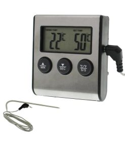Θερμόμετρο ηλεκτρονικό ψηφιακό με χρονοδιακόπτη ZD-D010C - Digital Cooking Thermometer/Timer