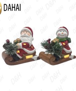 ΠΗΛΙΝΕΣ ΔΙΑΚΟΣΜΗΤΙΚΕΣ ΦΙΓΟΥΡΕΣ ΜΕ ΈΛΚΗΘΡΟ  ΛΑΜΠΑ LED 12.6*8.5*11.5