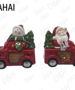 ΠΗΛΙΝΟ ΔΙΑΚΟΣΜΗΤΙΚΟ ΑΜΑΞΙ ΜΕ LED ΛΑΜΠΑΚΙ 10.7*7*9.5