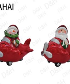 ΠΗΛΙΝO ΔΙΑΚΟΣΜΗΤΙΚO ΑΕΡΟΠΛΆΝΟ ΜΕ  ΛΑΜΠΑ LED 10.5*7.8*9.3