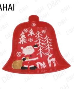 ΚΟΚΚΙΝΗ ΠΙΑΤΕΛΑ ΣΧΕΔΙΟ ΚΑΜΠΑΝΑ 24*18.4*2.8CM