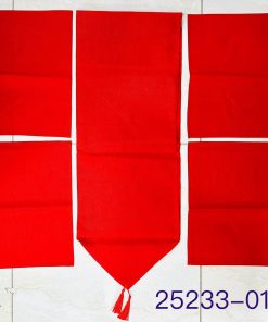 1ΤΕΜ RUNNER ΤΡΑΠΕΖΙΟΥ 33x180 ΣΕΤ ΜΕ 4 ΣΟΥΠΛΑ 30x40