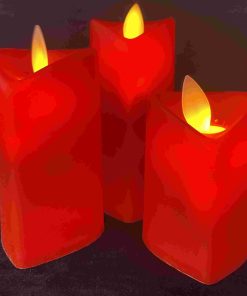 Medium Heart Swinging Candle 5*9cm