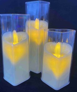 Christmas candle light 5*10cm