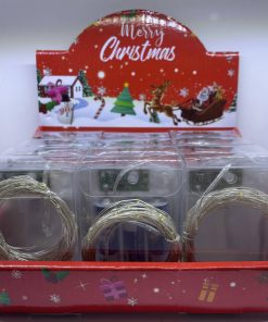 50L copper wire lamp 5 meters three section flash/four colors