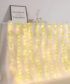 200 LED ΚΙΤΡΙΝΑ ΛΑΜΠΑΚΙΑ ΣΕ ΦΥΛΛΑ ΙΤΙΑΣ 3Μ ΠΛΑΤΟΣ Χ 1 ΜΕΤΡΟ ΜΑΚΡΟΣ ΜΕ ΒΥΣΜΑ ΕΠΕΚΤΑΣΗΣ