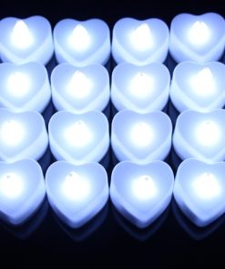 LED Love Red Shell Candle Lamp (24PCS)