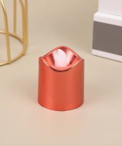 LED wave red candle light (12PCS)