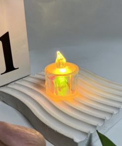 Colorful candle lights