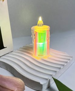 Colorful candle lights