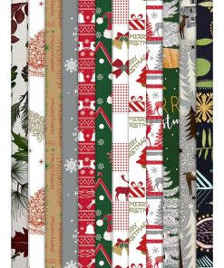 ΧΡΙΣΤΟΥΓΕΝΝΙΑΤΙΚΟ ΧΑΡΤΙ ΠΕΡΙΤΥΛΙΓΜΑΤΟΣ ΣΕ ΔΙΑΦΟΡΑ ΣΧΕΔΙΑ 70X2000CM