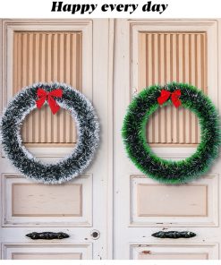 ΧΡΙΣΤΟΥΓΕΝΝΙΑΤΙΚΟ ΣΤΕΦΑΝΙ ME ΚΟΚΚΙΝΟ ΦΙΟΓΚΟ 30ΕΚ