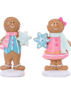 ΧΡΙΣΤΟΥΓΕΝΝΙΑΤΙΚΟ ΔΙΑΚΟΣΜΗΤΙΚΟ GINGERBREAD MEN & WOMEN