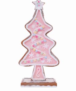 ΧΡΙΣΤΟΥΓΕΝΝΙΑΤΙΚΟ ΔΙΑΚΟΣΜΗΤΙΚΟ GINGERBREAD ΔΕΝΤΡΑΚΙ ΡΟΖ