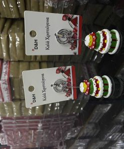 ΧΡΙΣΤΟΥΓΕΝΝΙΑΤΙΚΟ ΔΙΑΚΟΣΜΗΤΙΚΟ ΤΟΥΡΤΑ ΣΤΑΝΤΑKΙ ΓΙΑ ΣΗΜΕΙΩΣΕΙΣ