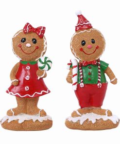 ΧΡΙΣΤΟΥΓΕΝΝΙΑΤΙΚΟ ΔΙΑΚΟΣΜΗΤΙΚΟ GINGERBREAD MEN & WOMEN
