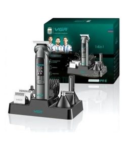 Επαγγελματικό Σετ κουρευτικής μηχανής και περιποίησης 14 σε 1