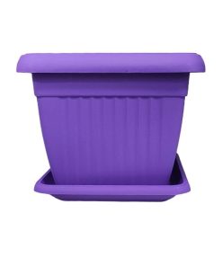 Γλάστρα με πιατάκι 17*19cm - Flower pot