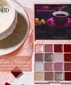 Gel Νυχιών Solid Nail Gel QBD 16 colors Painting Gel Soak-Off