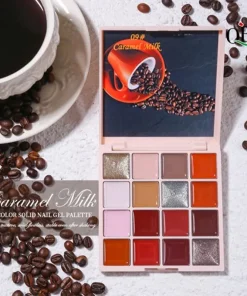 Gel Νυχιών Solid Nail Gel QBD 16 colors Painting Gel Soak-Off