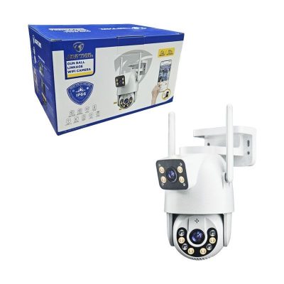 Η ασύρματη κάμερα ασφαλείας WiFi προσφέρει ολοκληρωμένη παρακολούθηση χώρου με υψηλή ανάλυση εικόνας και εύκολη συνδεσιμότητα μέσω κινητού τηλεφώνου. Διαθέτει λειτουργία νυχτερινής όρασης, ανίχνευση κίνησης και δυνατότητα καταγραφής βίντεο σε πραγματικό χρόνο. Κατάλληλη για εξωτερική χρήση χάρη στη στεγανότητα IP66, που την καθιστά ανθεκτική στη βροχή και στη σκόνη. Διαθέτει περιστροφή, μικρόφωνο και μεγάφωνο για αμφίδρομη επικοινωνία, ενώ υποστηρίζει αποθήκευση σε κάρτα SD ή cloud. Χαρακτηριστικά προϊόντος: Σύνδεση: WiFi Ανάλυση: Υψηλής ευκρίνειας (HD) Νυχτερινή όραση με LED φωτισμό Ανίχνευση κίνησης και ειδοποιήσεις Στεγανότητα: IP66 (ανθεκτική σε νερό και σκόνη) Εγγραφή σε κάρτα SD ή Cloud Εύκολη εγκατάσταση και ρύθμιση μέσω εφαρμογής κινητού Διαστάσεις συσκευασίας: 20 x 11,5 cm