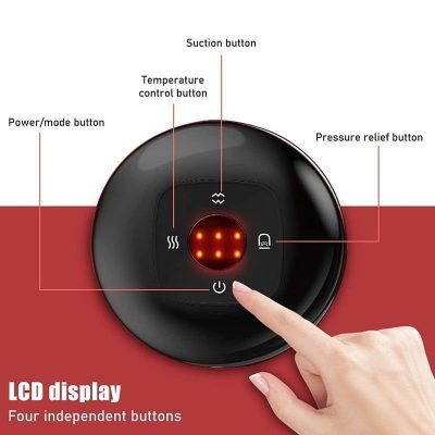 Συσκευή μασάζ – Intelligent Breathing Electric Cupping Massage