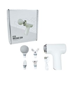 Χαλάρωσε και ανακούφισε τους μυς σου οποιαδήποτε στιγμή με το Mini Massage Gun, την ιδανική λύση για μασάζ στο σπίτι, στο γραφείο ή μετά την προπόνηση. Διαθέτει 4 εναλλάξιμες κεφαλές για στοχευμένο μασάζ σε διαφορετικά σημεία του σώματος, προσφέροντας άμεση ανακούφιση από πιασίματα, ένταση και κόπωση. Ο εργονομικός σχεδιασμός και το φορητό μέγεθος το καθιστούν ιδανικό για μεταφορά παντού. Περιλαμβάνει καλώδιο USB για εύκολη φόρτιση. Περιλαμβάνει: 1 μασάζ gun 4 διαφορετικές κεφαλές Καλώδιο φόρτισης USB Συσκευασία 14 x 14 cm Ιδανικό για: πλάτη, αυχένα, πόδια, γάμπες, και σημεία έντασης.