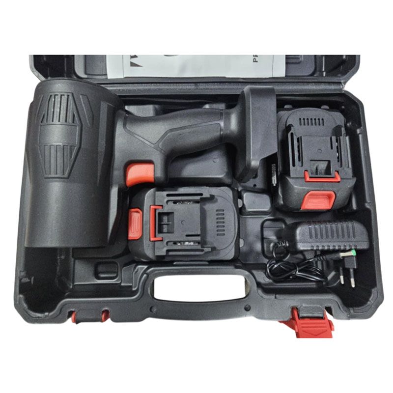 Φυσητήρας χειρός 21V με 2 Μπαταρίες και Βαλιτσάκι – Power Violent Fan