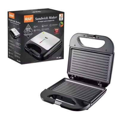 Η τοστιέρα RAF R.261 συνδυάζει ισχύ 850W με αντικολλητικές πλάκες για να ετοιμάζετε γρήγορα και εύκολα τοστ, σνακ και μικρά γεύματα. Ο εργονομικός σχεδιασμός και η διπλής όψης θέρμανση εξασφαλίζουν ομοιόμορφο ψήσιμο, ενώ η αντικολλητική επίστρωση επιτρέπει εύκολο καθάρισμα.Χαρακτηριστικά:

Ισχύς: 850W

Θέρμανση και από τις δύο πλευρές

Αντικολλητική επίστρωση για εύκολο καθάρισμα

Ομοιόμορφη κατανομή θερμότητας

Εργονομική χειρολαβή με ασφάλεια κλειδώματος

Διαστάσεις πλάκας: 22 x 23 cm

Συμπαγές μέγεθος, εύκολη αποθήκευση

Ιδανική για τοστ, σνακ και γρήγορα γεύματα