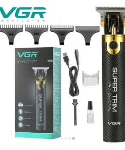 VGR Επαναφορτιζόμενη Κουρευτική Μηχανή Μαύρη V-082