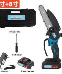 Το ιδανικό εργαλείο για κοπή ξύλων, κλαδιών και μικρών κορμών! Το επαναφορτιζόμενο πριόνι χειρός 48V με λάμα 8″ προσφέρει ισχυρή απόδοση και ευκολία στη χρήση, χωρίς καλώδια. Συνοδεύεται από 2 μπαταρίες , φορτιστή, εργαλεία συντήρησης και ανθεκτική βαλίτσα μεταφοράς για πλήρη φορητότητα. Ιδανικό για αγροτικές εργασίες, κηπουρική, κάμπινγκ ή γενική χρήση στο σπίτι και το εξοχικό. Χαρακτηριστικά: 2 Επαναφορτιζόμενες μπαταρίες 48V για μεγαλύτερη αυτονομία Λάμα κοπής 8″ για αποτελεσματική και γρήγορη κοπή Αντιολισθητική εργονομική λαβή για ασφαλή χρήση Περιλαμβάνεται φορτιστής, κατσαβίδι, προστατευτικό κάλυμμα και βαλίτσα Διαστάσεις βαλίτσας: 35 x 20 εκ. Ισχυρό, φορητό και πλήρως εξοπλισμένο – για κάθε δουλειά στο χέρι σας! Πληροφορίες Αποστολής & Πληρωμής