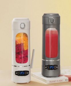 1 Φορητό Ηλεκτρικό Ποτήρι Χυμού - Υψηλή Χωρητικότητα, Πολυλειτουργικός Μπλέντερ για Σμούθι και Προετοιμασία Τροφίμων, Επαναφορτιζόμενο μέσω USB, 5 Βασικές Χρήσεις: Σπίτι, Γραφείο, Εξωτερική Χρήση, Κάδοι Εξαγωγής, Ταξίδι