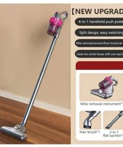 HB-807 Pro Ασύρματη Σκούπα Χειρός 5 σε 1 – Καθαριστικό Κατά των Ακάρεων με 3 Λειτουργίες Ισχύος