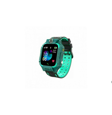 Παιδικό Smartwatch με Λουράκι από Καουτσούκ/Πλαστικό Πράσινο Ezra SW34